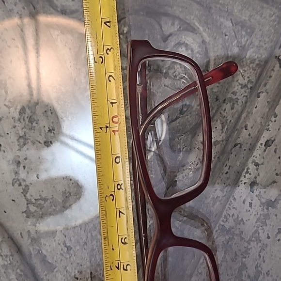 BURBERRY PERSCRIPTION GLASSES FRAMES RED - Picture 6 of 8